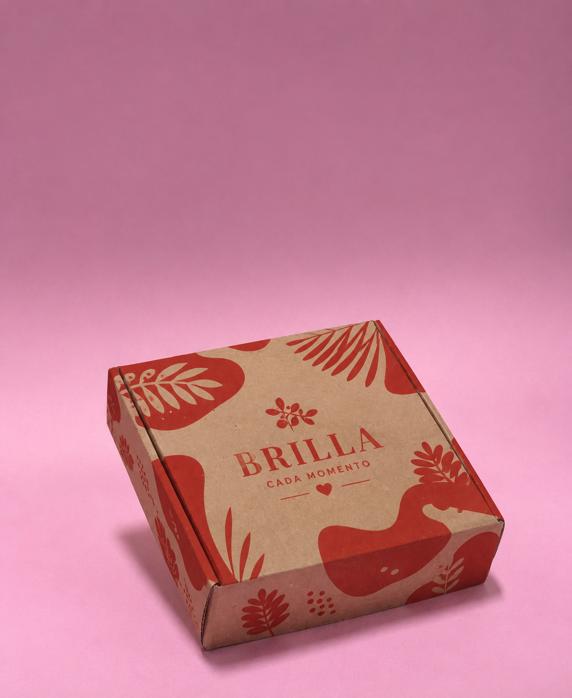 Caja Baul en Microcorrugado Cafe Cafe 16x16x4