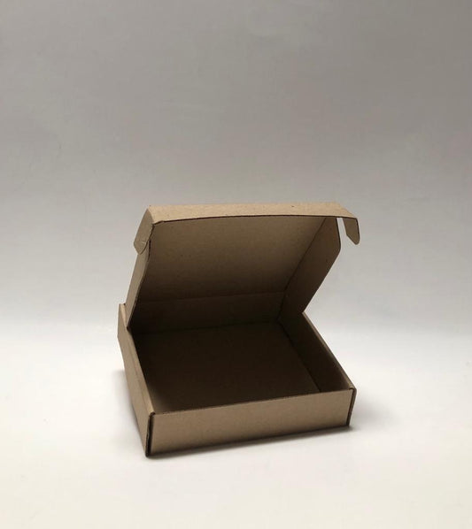 Caja Baul en Microcorrugado Cafe Cafe 14x12x3
