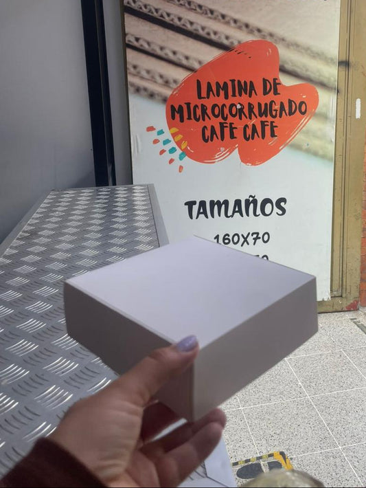 Caja Baul en Cartulina Blanca 12x12x5