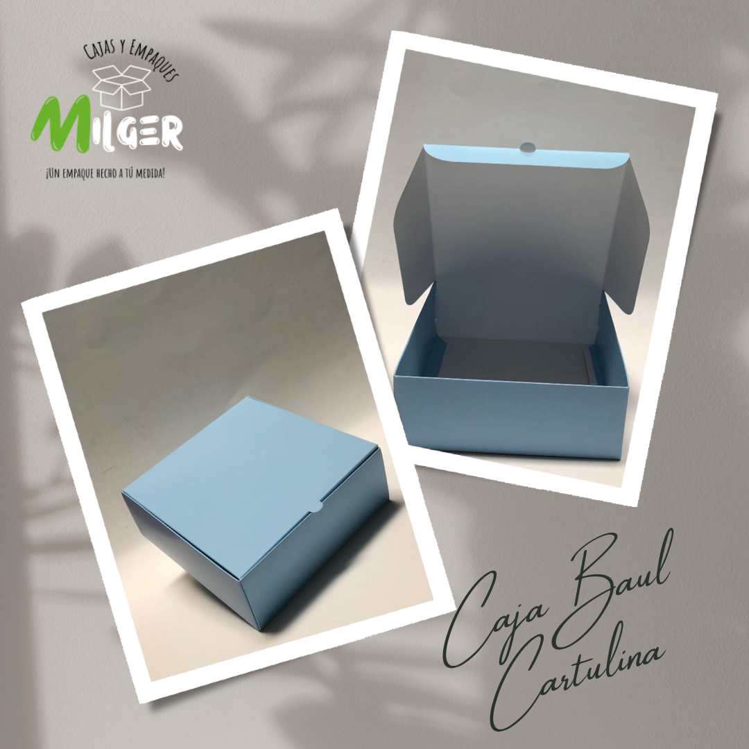 Cajas Baul en Cartulina
