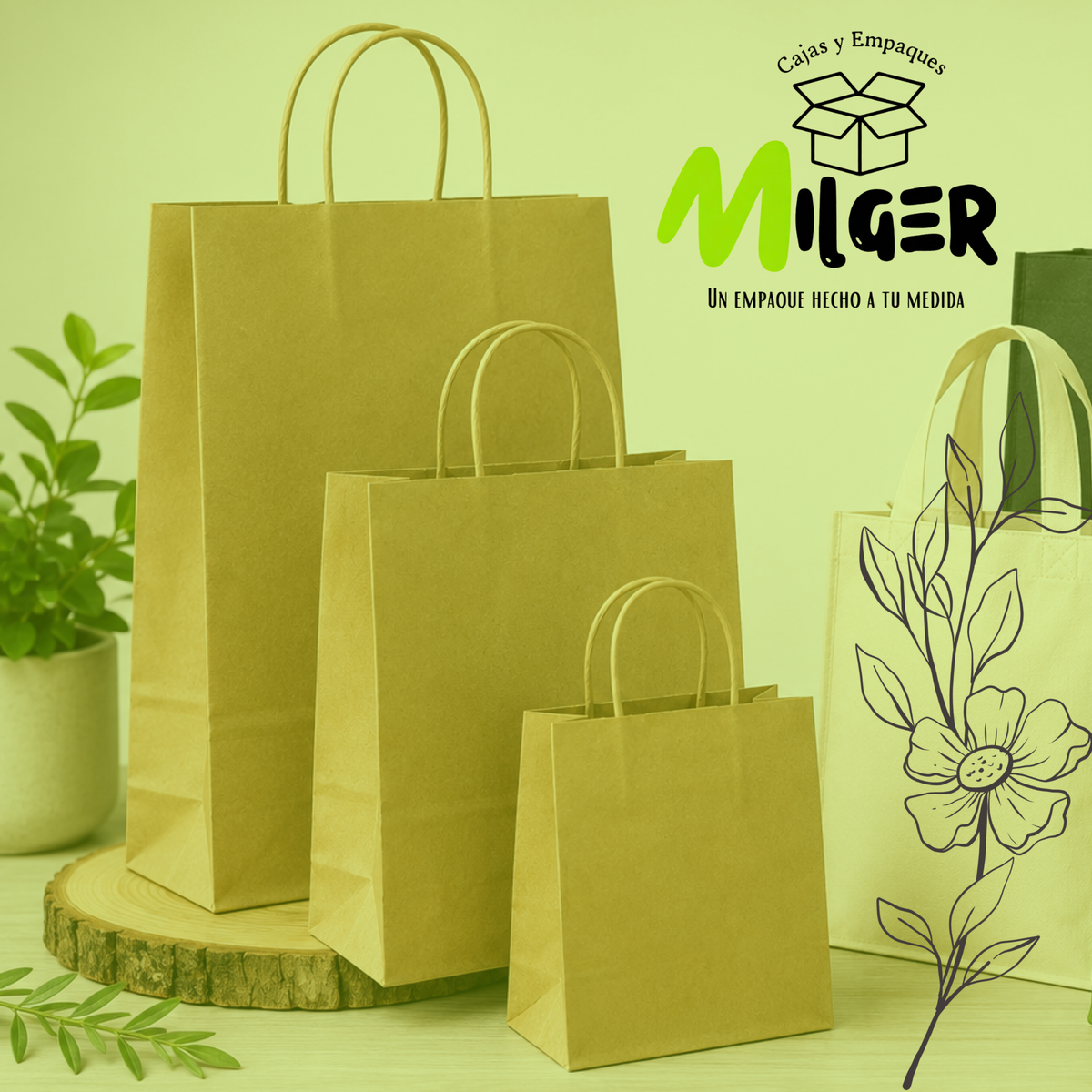 Bolsas De Papel Kraft