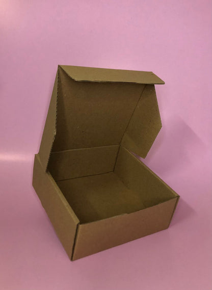 Caja Baul en Microcorrugado Cafe Cafe 16x16x6