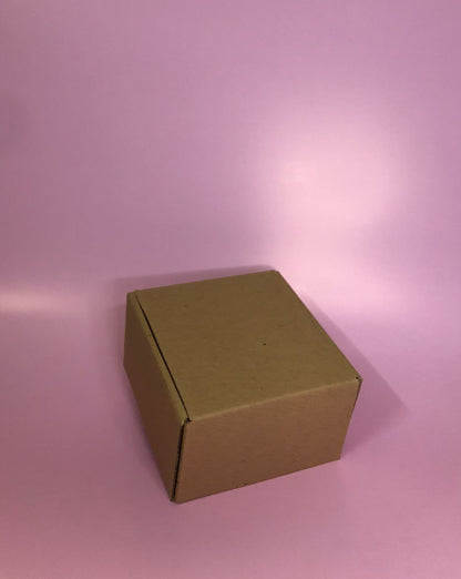 Caja Baul en Microcorrugado Cafe Cafe 12x12x7