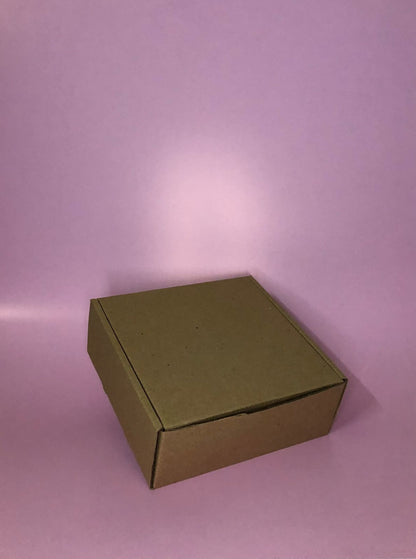 Caja Baul en Microcorrugado Cafe Cafe 16x16x6