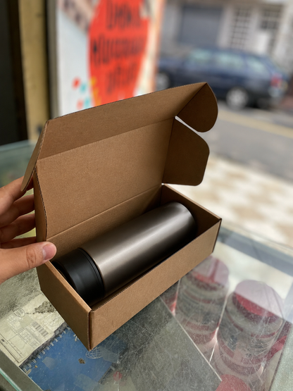 Caja Baul en Microcorrugado Cafe Cafe de 23x10x7