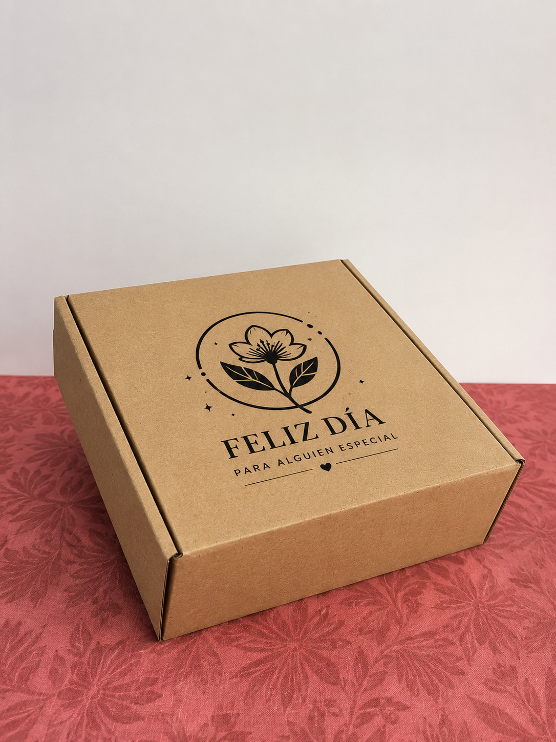 Caja Baul en Microcorrugado Cafe cafe 21x21x7