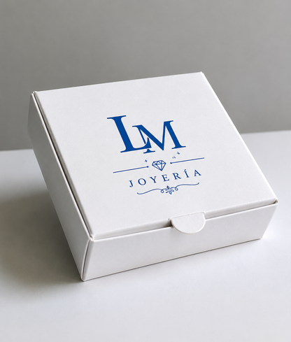 Caja Baul en Cartulina Blanca de 10x10x3