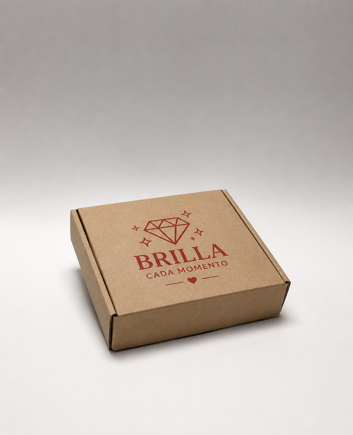 Caja Baul en Microcorrugado Cafe Cafe 14x12x3