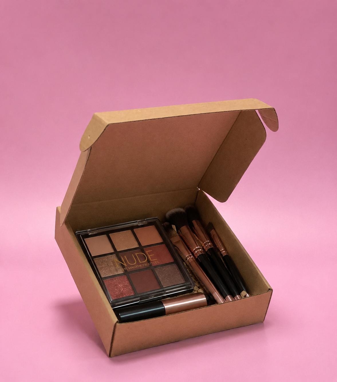 Caja Baul en Microcorrugado Cafe Cafe 16x16x4