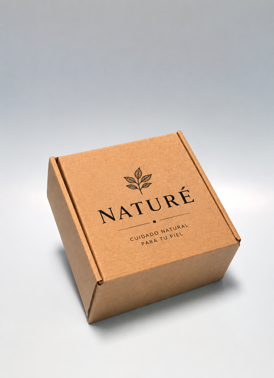 Caja Baul en Microcorrugado Cafe Cafe de 17x17x8