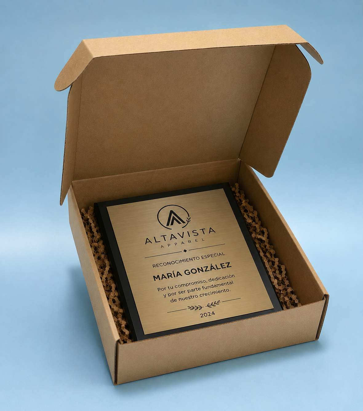 Caja Baul en Microcorrugado Cafe Cafe 25x25x6