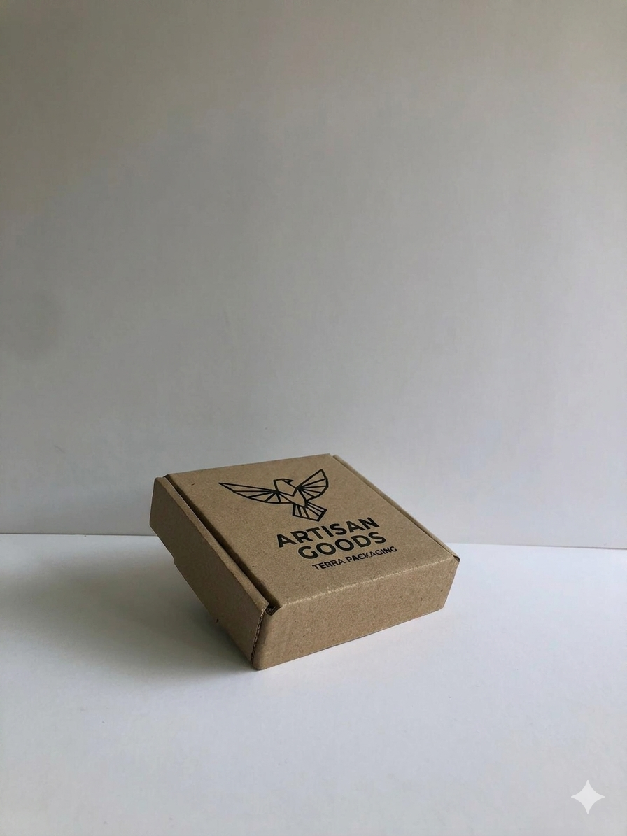 Caja Baul en Microcorrugado Cafe cafe 11x10x3