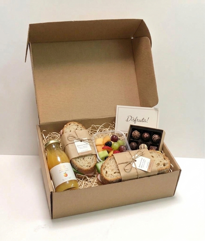 Caja Baul en Microcorrugado Cafe Cafe 26x23x7.5