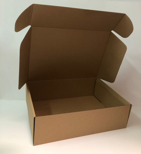 Caja Baul en Microcorrugado Cafe Cafe 31x22x9