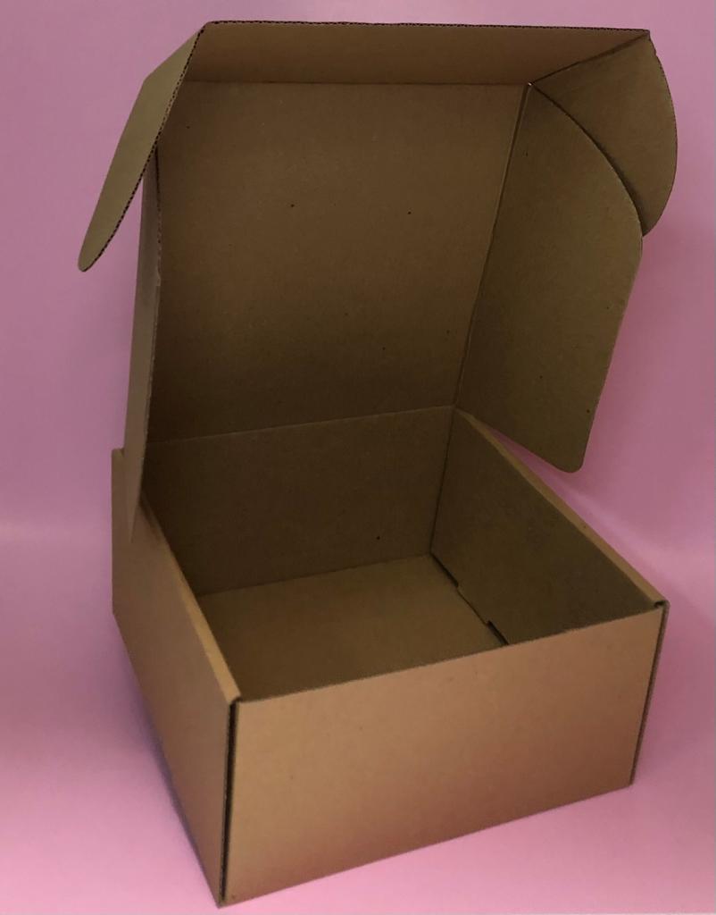 Caja Baul en Microcorrugado Cafe Cafe de 24x20x12