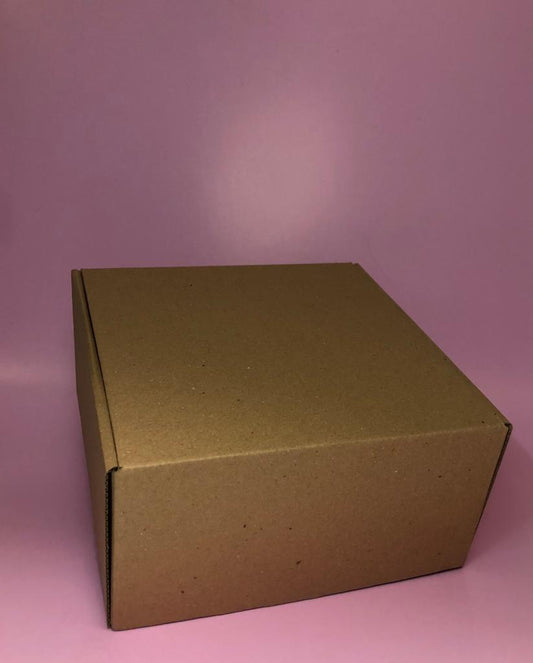 Caja Baul en Microcorrugado Cafe Cafe de 24x20x12