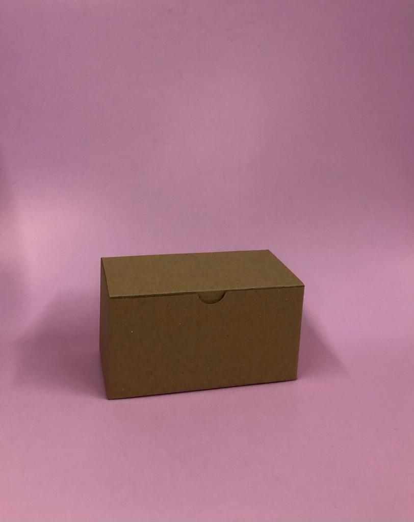 Caja Tapa Frontal en Microcorrugado Cafe Cafe 15x8x8