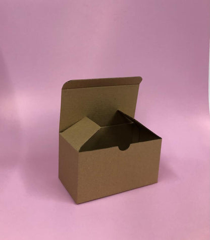 Caja Tapa Frontal en Microcorrugado Cafe Cafe 15x8x8