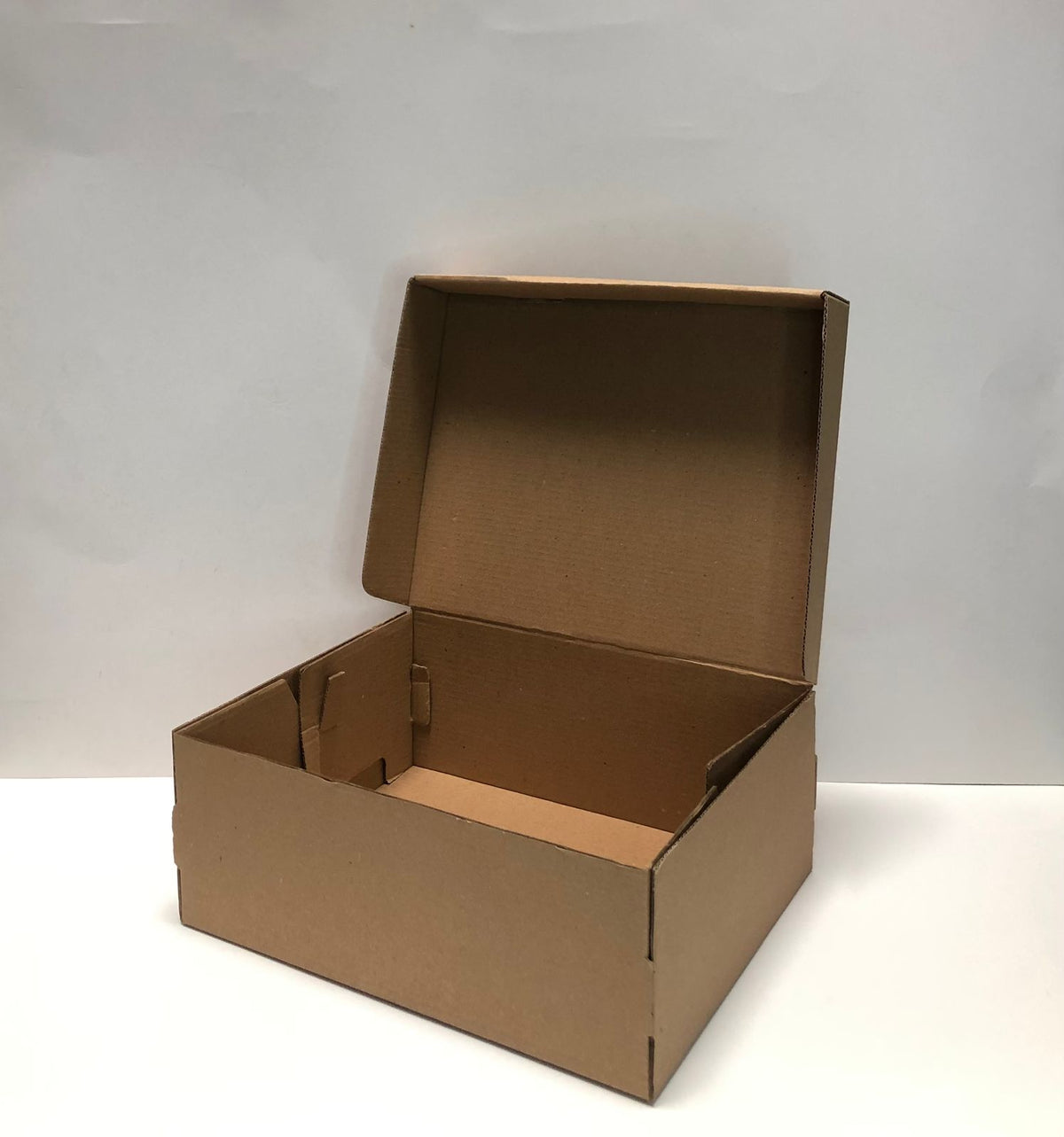 Caja Baul Tapa Plegable en Microcorrugado Cafe Cafe de 26x20x10