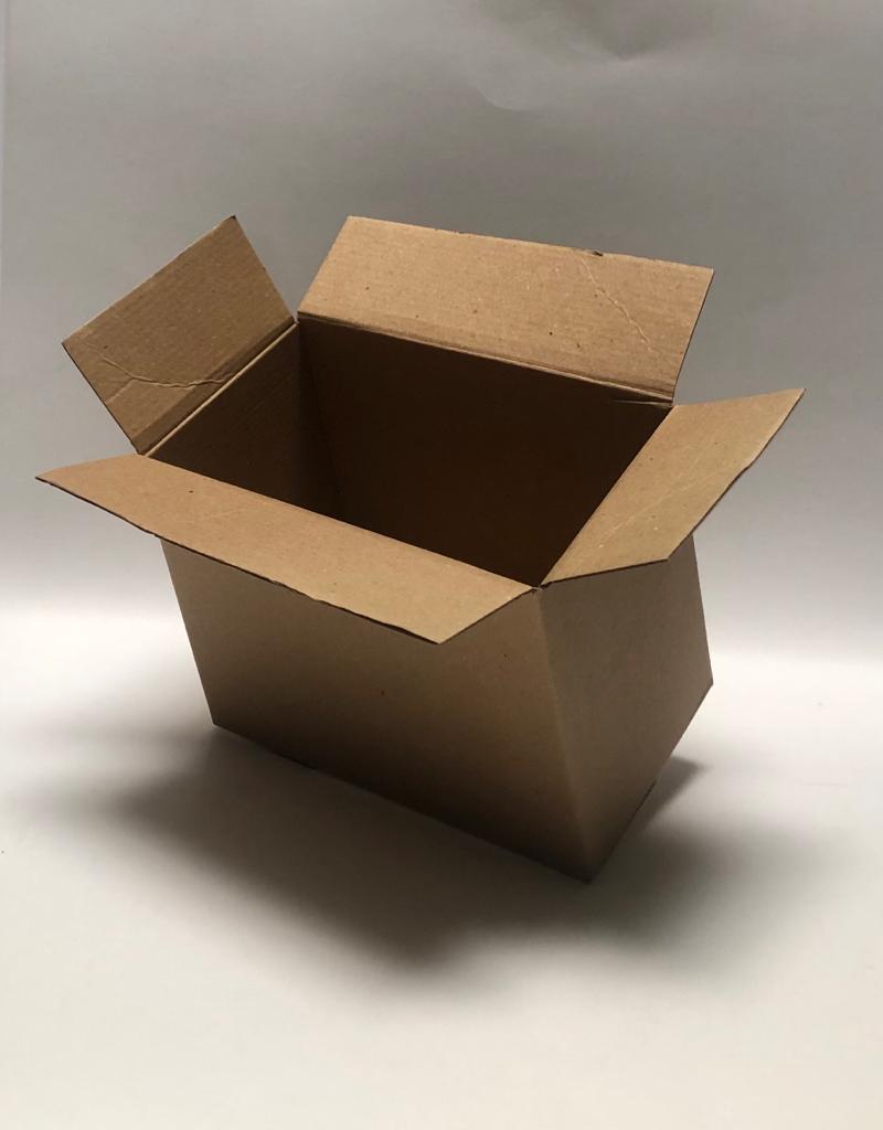 Caja 4 Aletas en Corrugado Doble Oficio 45x34x30