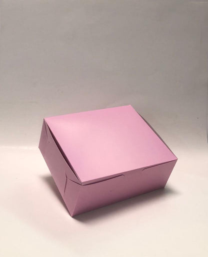 Caja Baul Tipo Torta Rosada de 19x16x7