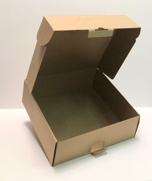 Caja Baul en Microcorrugado Cafe Cafe de 30x30x9