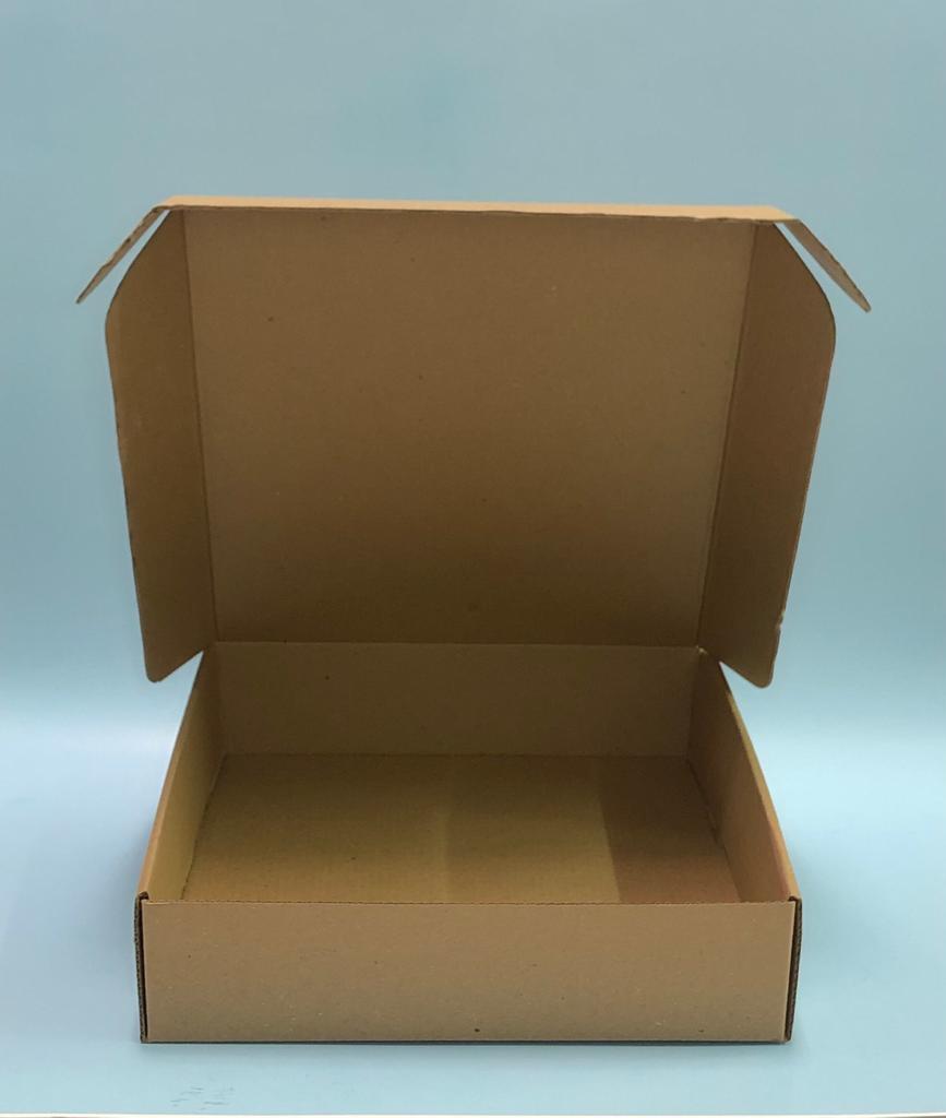 Caja Baul en Microcorrugado Cafe Cafe 25x25x6