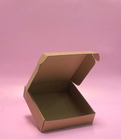 Caja Baul en Microcorrugado Cafe Cafe 16x16x4