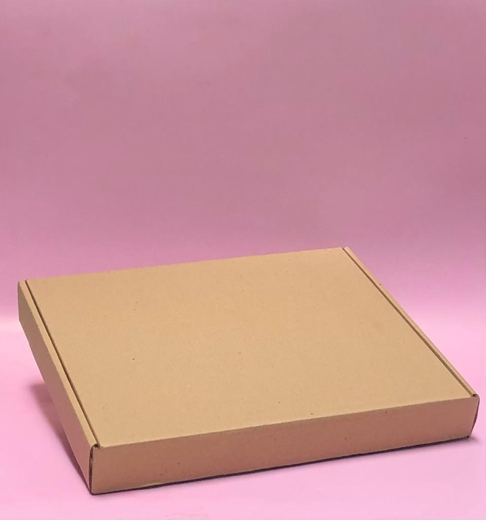 Caja Baul en Microcorrugado Cafe Cafe de 30x25x4