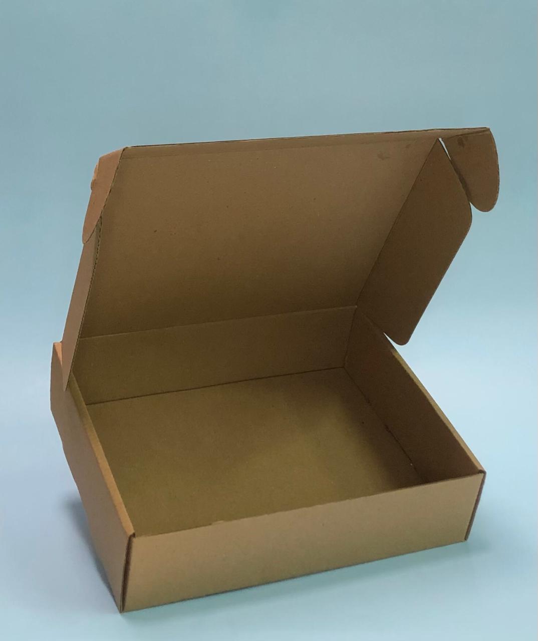 Caja Baul en Microcorrugado Cafe Cafe 24x19x6