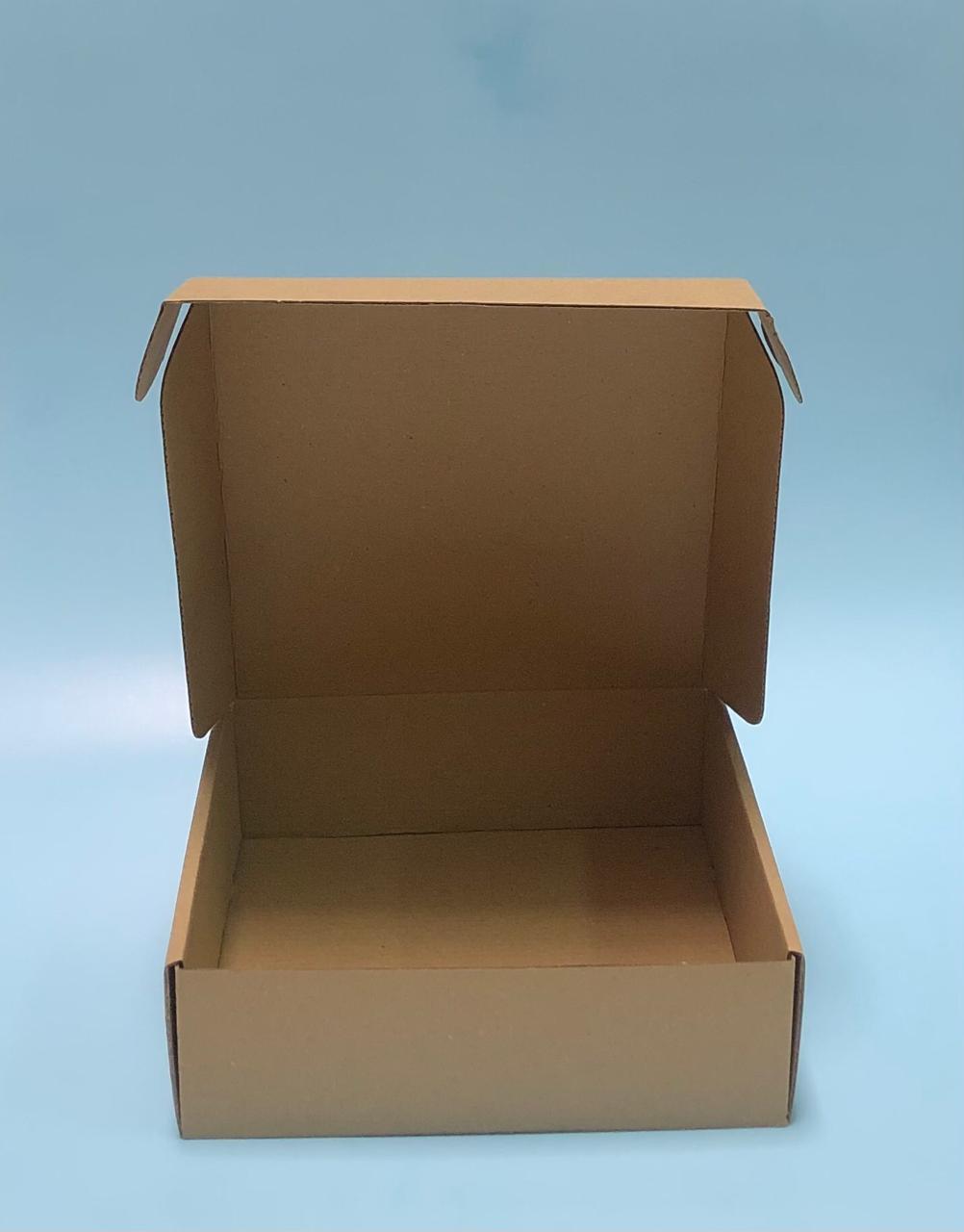 Caja Baul en Microcorrugado Cafe Cafe de 20x20x6