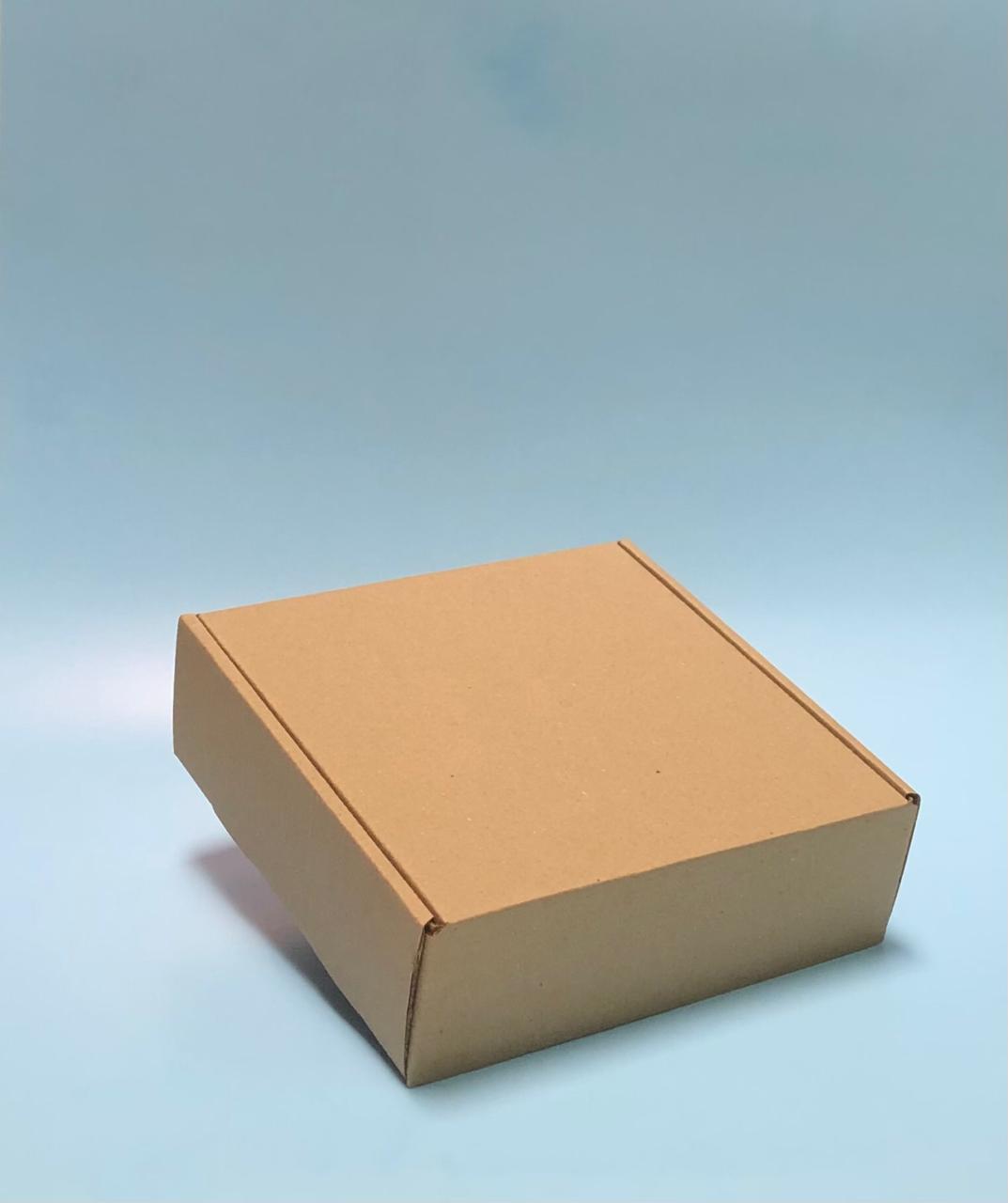 Caja Baul en Microcorrugado Cafe Cafe de 20x20x6
