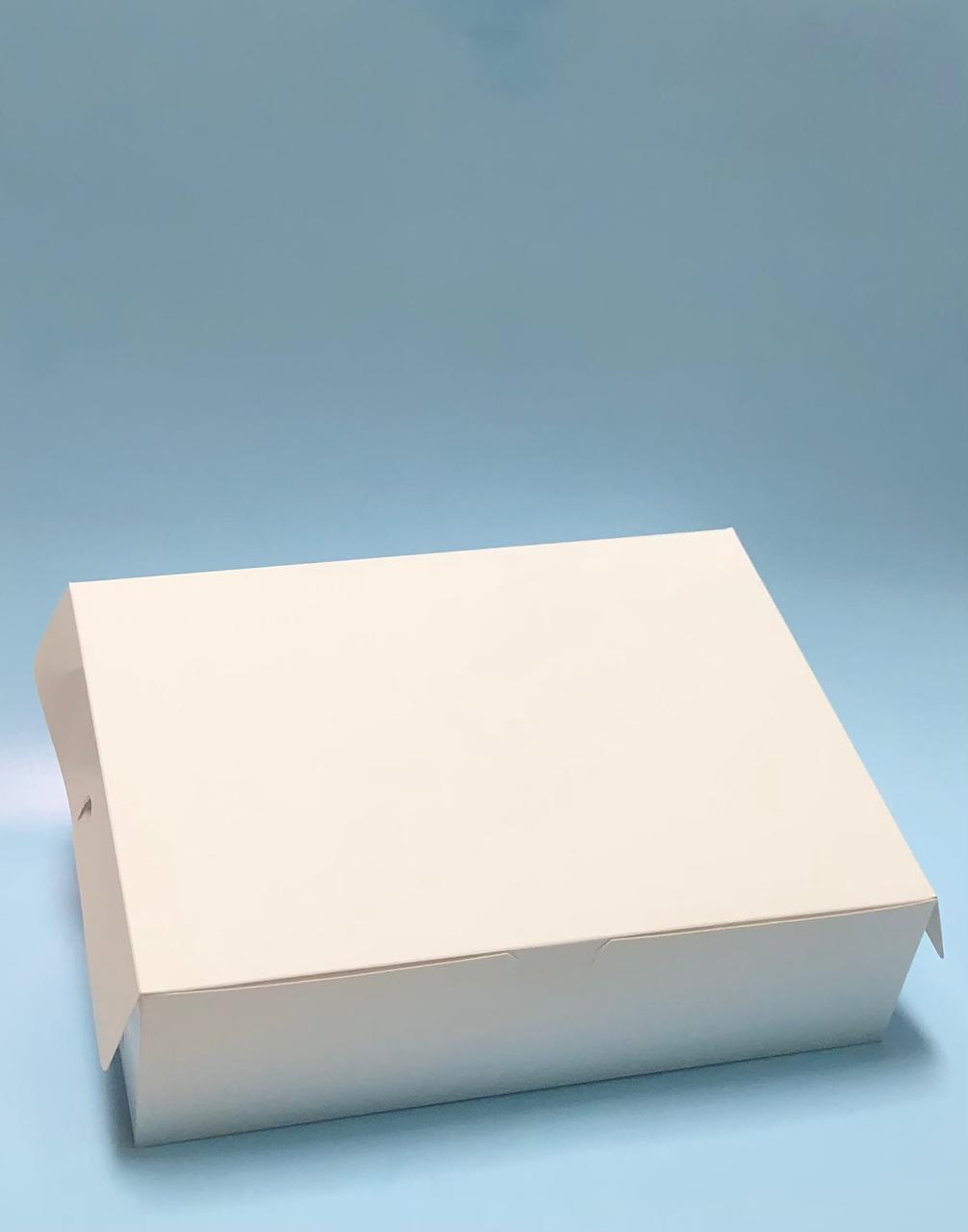 Caja Baul tipo Torta en Cartulina de 31x22x9