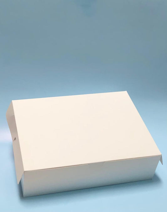 Caja Baul tipo Torta en Cartulina de 31x22x9