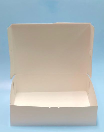 Caja Baul tipo Torta en Cartulina de 31x22x9