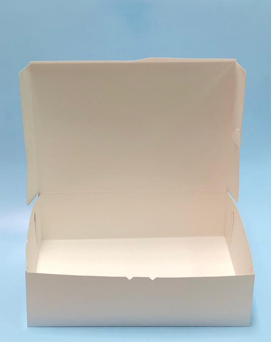 Caja Baul tipo Torta en Cartulina de 31x22x9