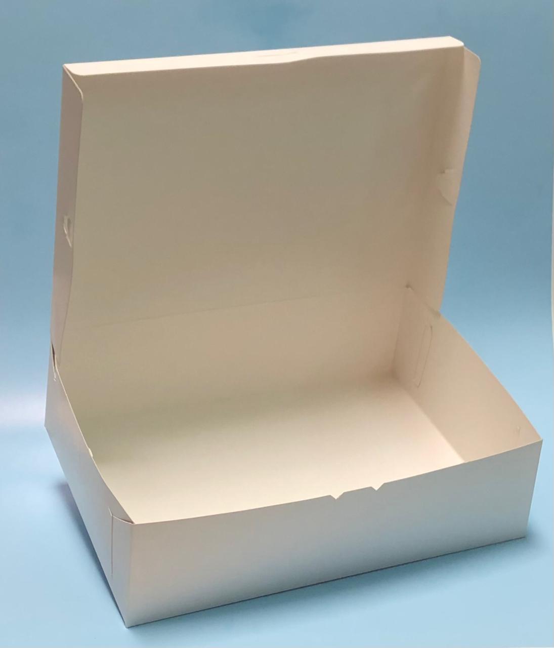 Caja Baul tipo Torta en Cartulina de 31x22x9