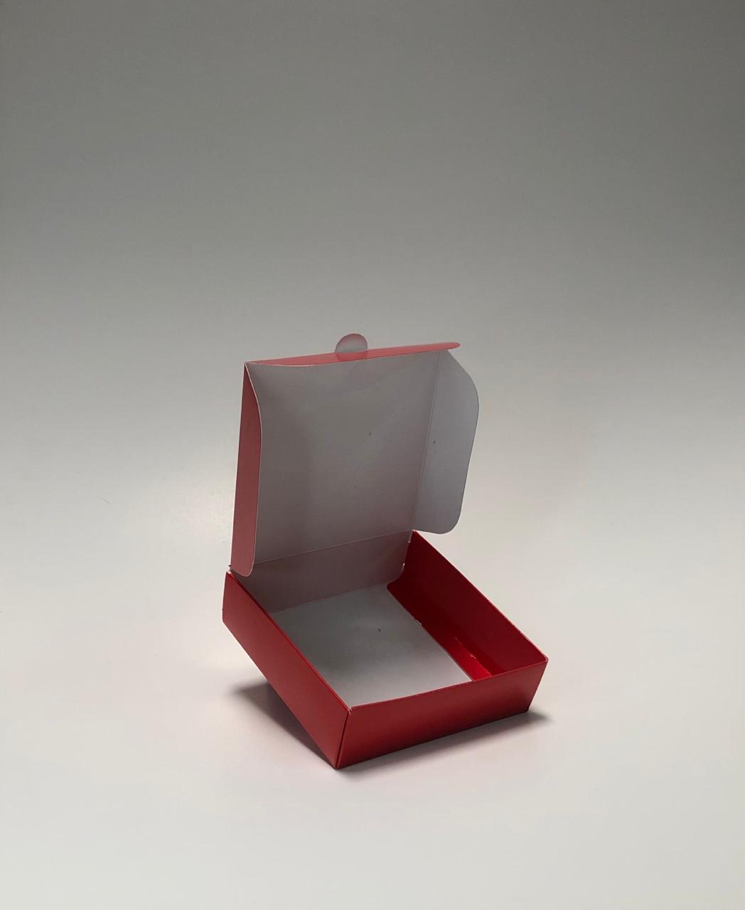 Caja Baul en Cartulina Color 10x10x3