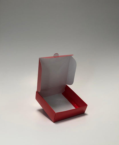 Caja Baul en Cartulina Color 10x10x3