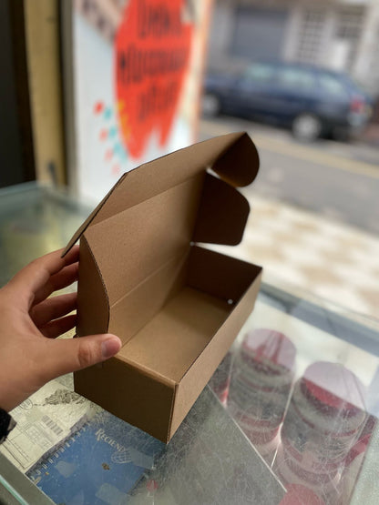 Caja Baul en Microcorrugado Cafe Cafe de 23x10x7