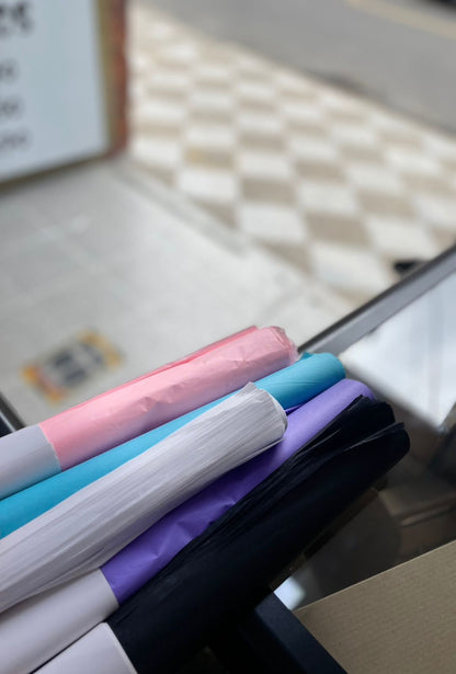 Papel Seda Paquete x 25 tamaños.