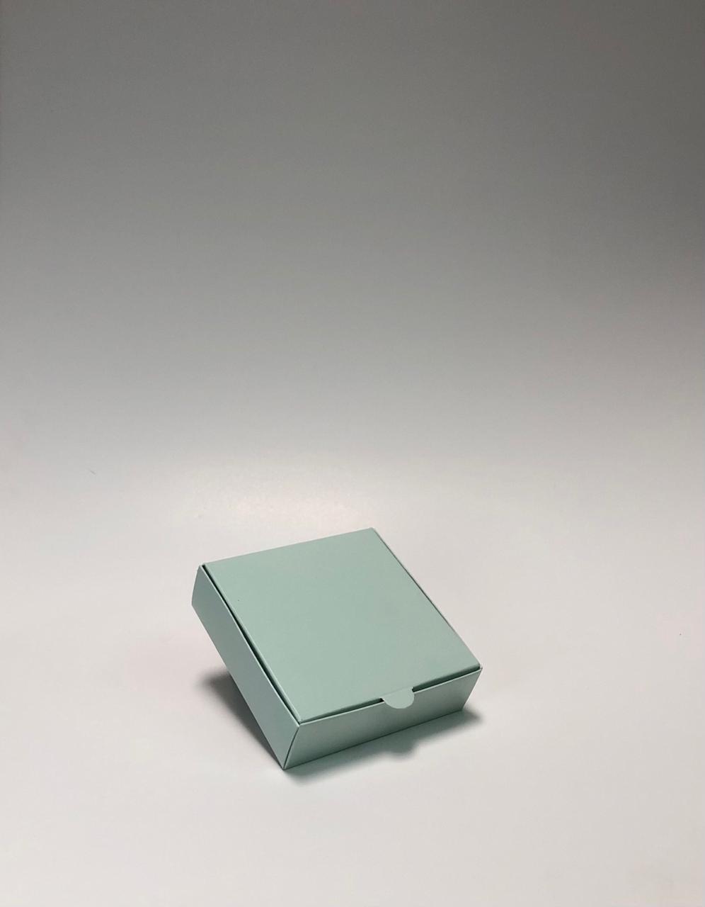 Caja Baul en Cartulina Color 10x10x3