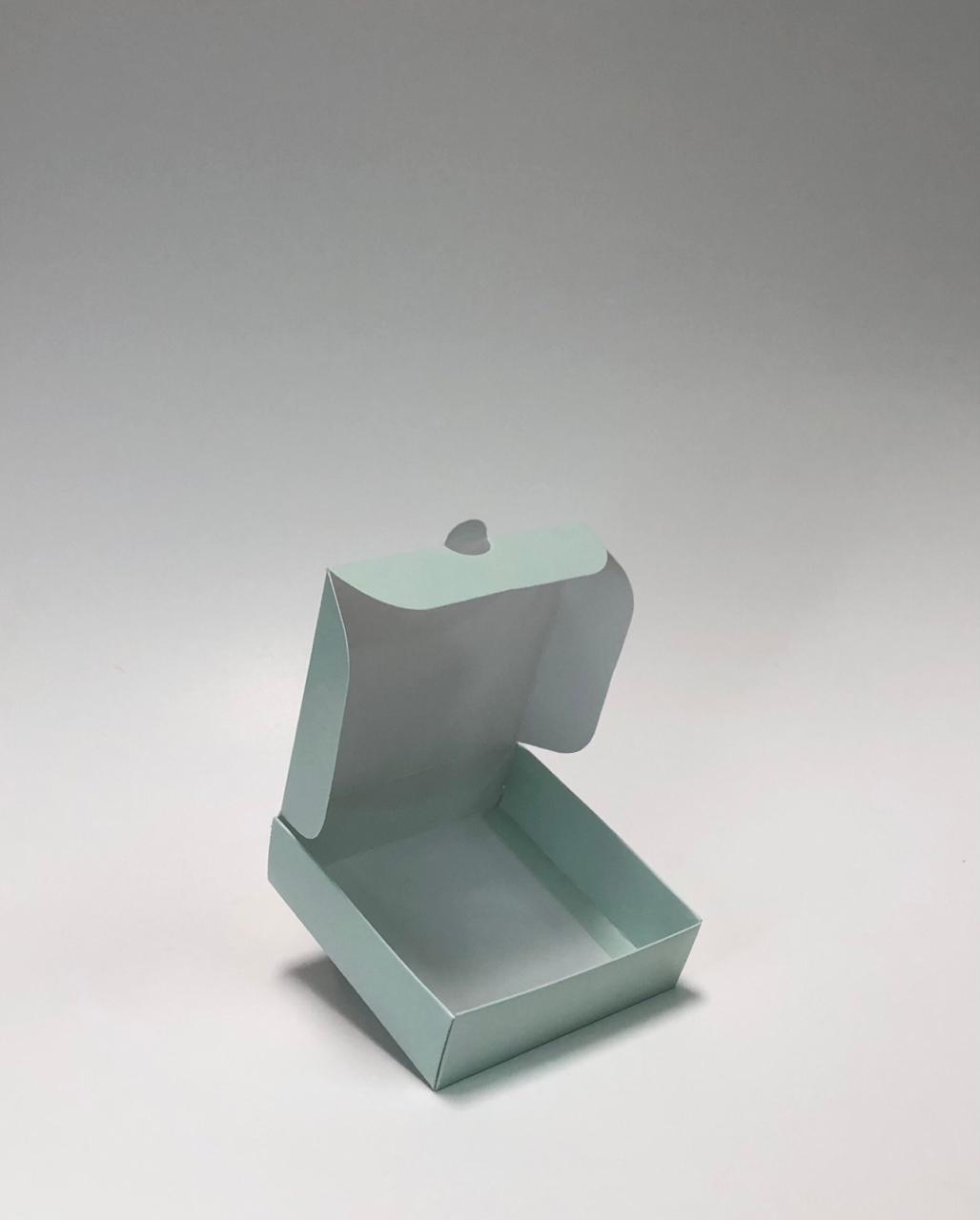 Caja Baul en Cartulina Color 10x10x3