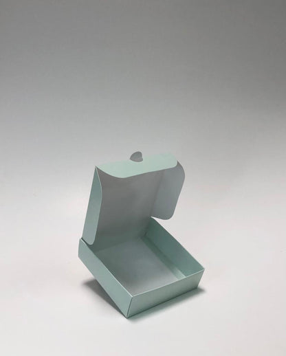 Caja Baul en Cartulina Color 10x10x3