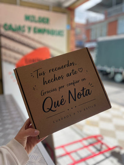 Caja Baul en Microcorrugado Cafe Cafe 26x23x7.5